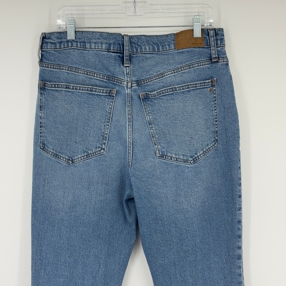 Madewell Perfect Vintage Flare Jeans 31 /‎ 12 Blue Stretch Denim Boho Western - Picture 8 of 12